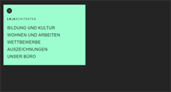 Desktop Screenshot of lkarchitekten.de